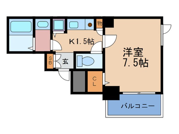 ＡＩＳＡ　Ⅱの物件間取画像